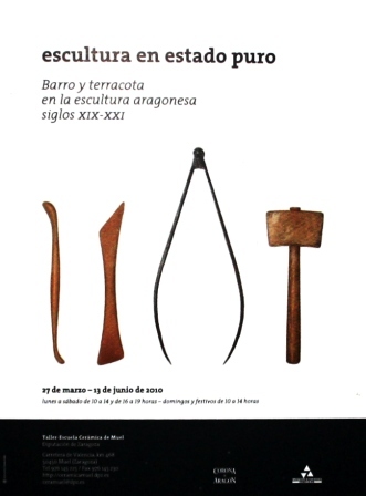 COLECTIVA, ESCUELA-TALLER DE CERÁMICA DE MUEL (ZARAGOZA) MARZO-JUNIO 2010.