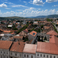 BISTRITA - VISTAS AÉREAS DE LA CIUDAD.