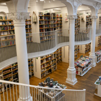 BUCAREST - LIBRERÍA CARTURESTI.