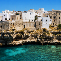 PUGLIA - PLAYA DE POLIGNANO.