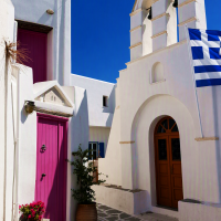 MYKONOS - CALLE GRIEGA.