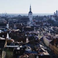TALLIN - VISTAS DESDE LA TORRE DE ST. OLAV.