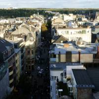 CIUDAD DE LUXEMBURGO - VISTAS DESDE GALERÍAS LAFAYETTE.