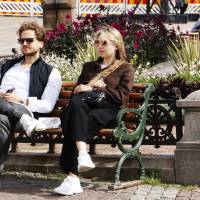 HELSINKI - PAREJA DE FINLANDESES.