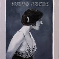 Mlle. Requena
Acrílico y óleo sobre lienzo, 46x38 cm., 2016.