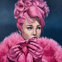 What a Way to Go, 
Óleo sobre lienzo, 55x46 cm. 2025