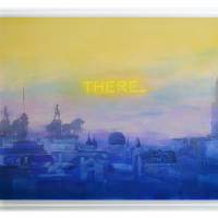 THERE_  / técnica mixta tras metacrilato / 43 x 53 cm