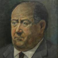  "MI PADRE". 1965. ÓLEO-LIENZO. 40 X 30 CM.