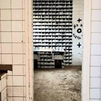 Entrance to the laundry room