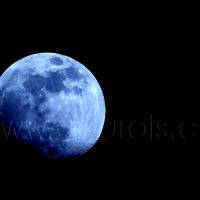 Luna llena Azul