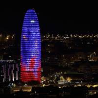 Vista desde el bunker Torre Agbar