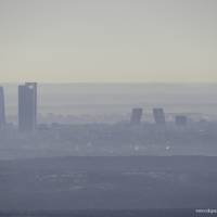 Vistas de Madrid desde la Gran Cañada