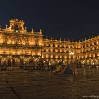 PLAZA MAYOR, es una de las más grandes de España y un monumento barroco de lo más bello.
Unamuno la llamó "corazón henchido de sol y aire".